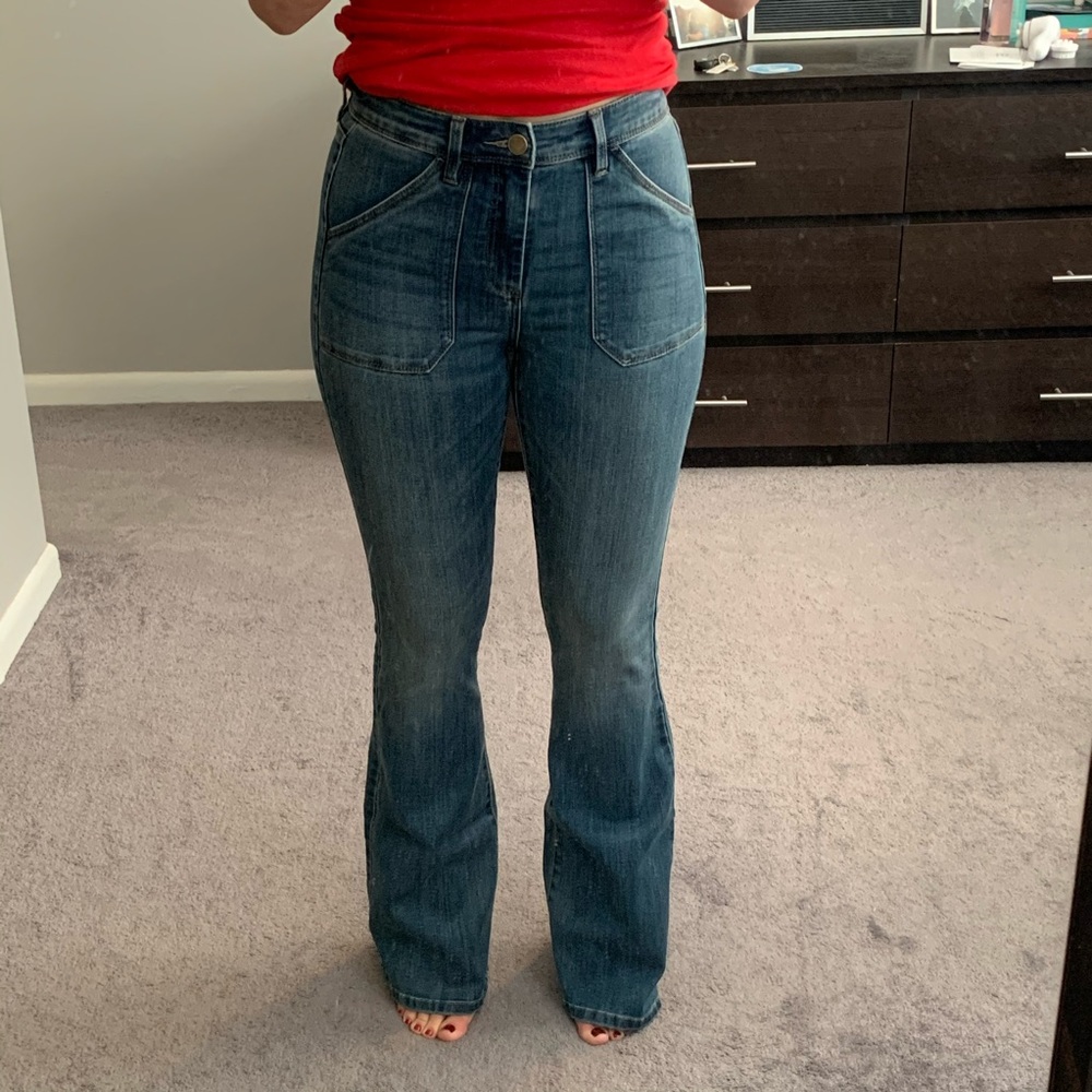 The Limited - High Waisted Flare Jeans